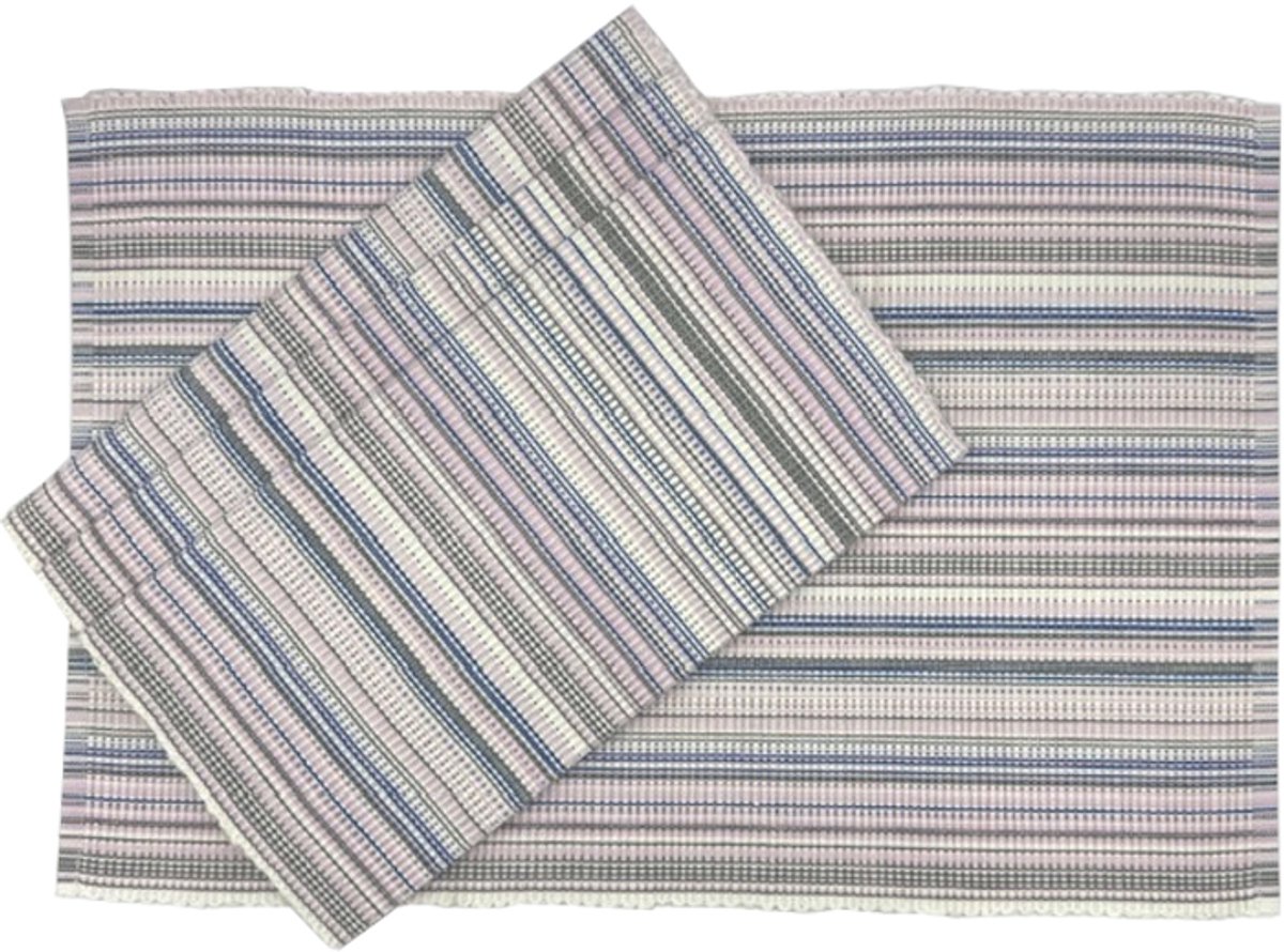 Fina placemat multi pastel - set van 4