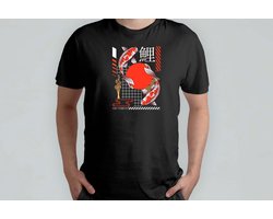 The Koi - T Shirt - Japanese - Anime - Vibes - KawaiiCulture - MangaMagic - OtakuWorld - SakuraSeason - Japanse - KawaiiCultuur - OtakuWereld - SamuraiGeest