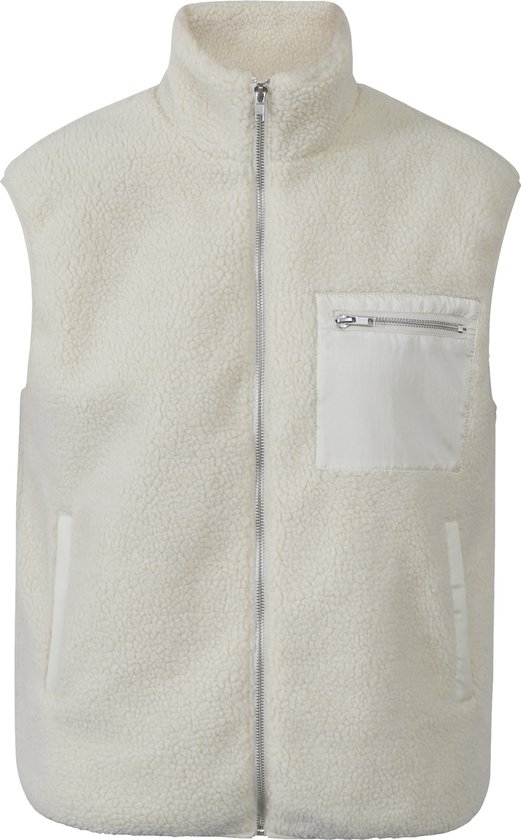 SISTERS POINT Dofi-short - Dames Gilet - Chalk - Maat XL