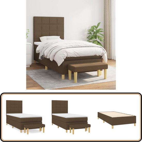 BDW - Matras 200x90x8 H3 - Schuimstofmatras met zilverionen - 8