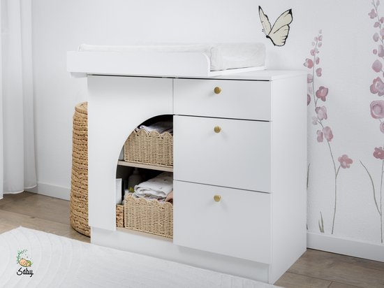 Bladvergroter babykamer