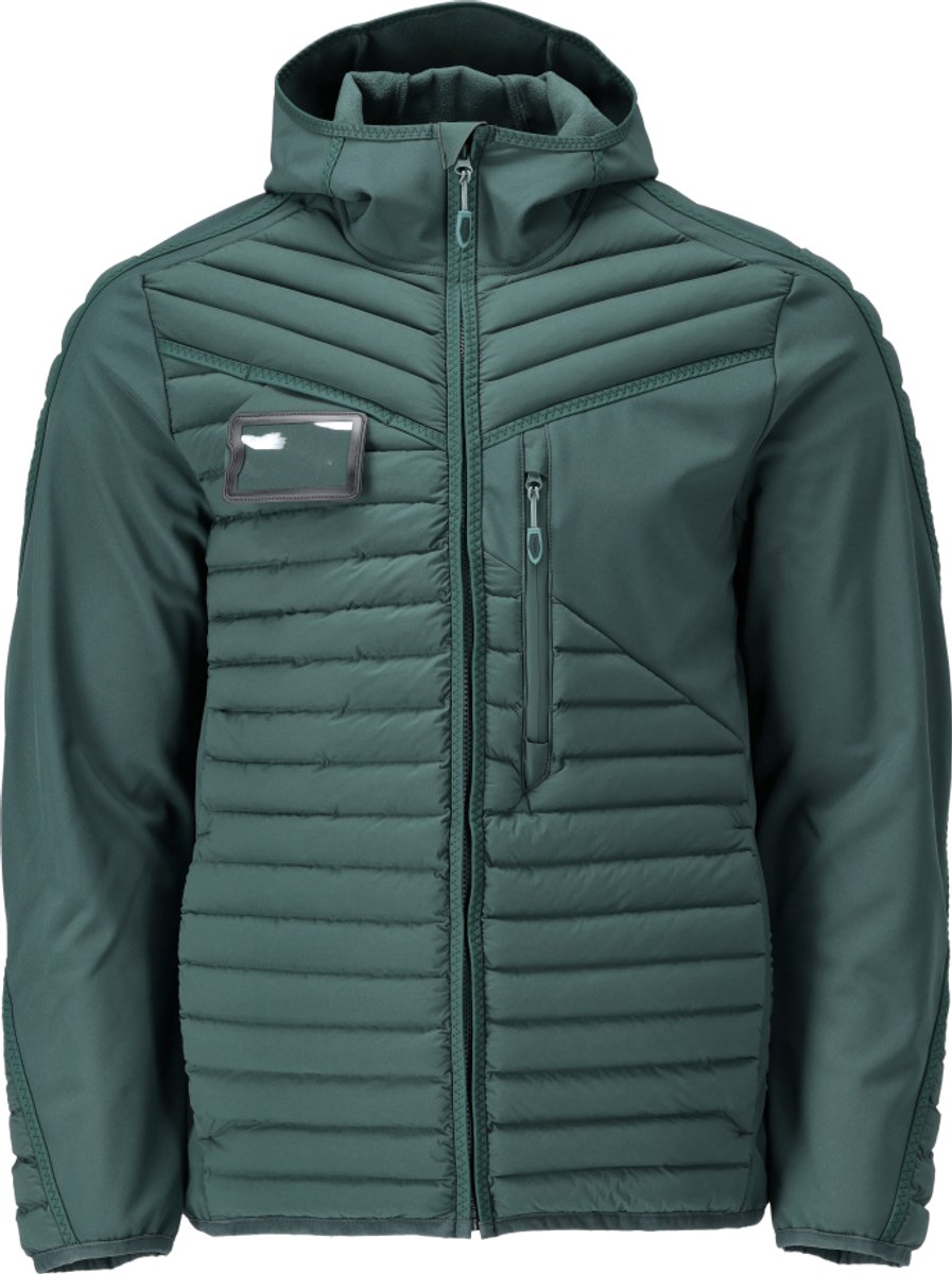 Mascot Customized Jas met capuchon 22215-607 Bosgroen