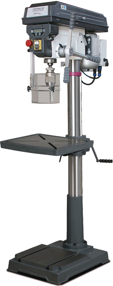 Kolomboormachine boren tot ø 30 mm opname MK4 1,1 kW 230V 9 snelheden digitale weergave snelheden Optidrill