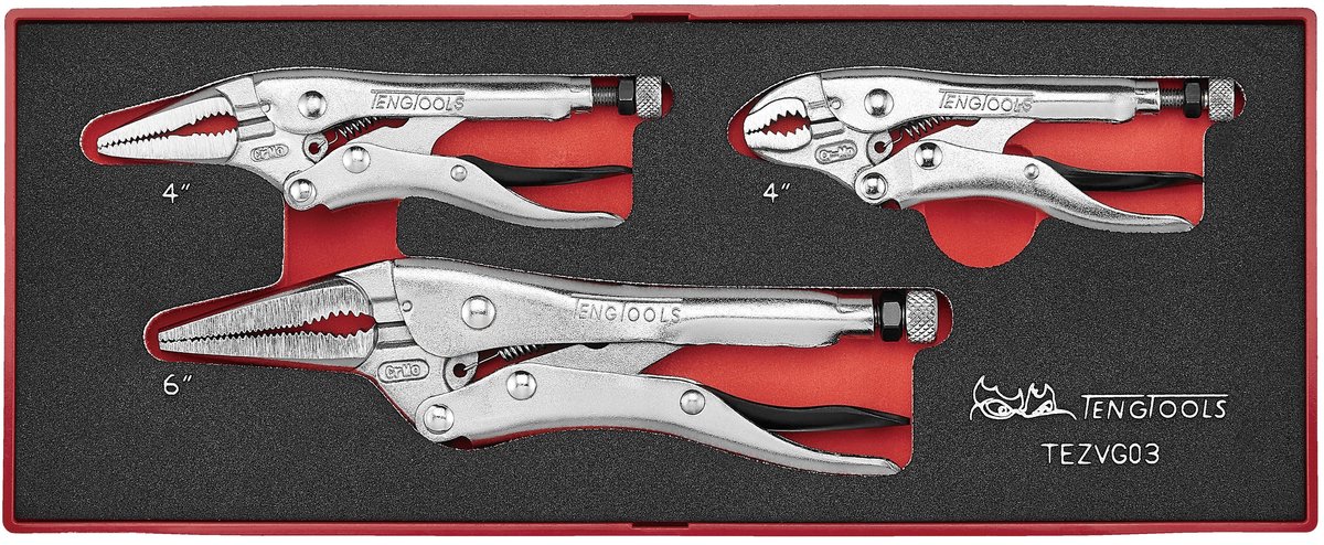 Teng Tools Universele Tangenset TEZVG03 - 3 Delig