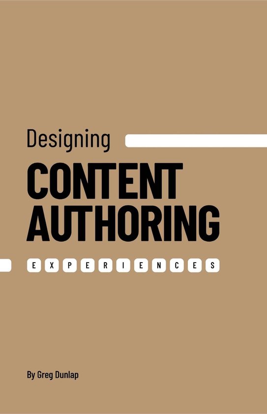 Designing Content Authoring Experiences - cover