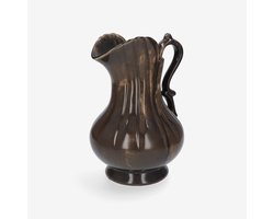The Table Amsterdam Attic Vaas - Liquorice - Zwart - 3400 ml - H30 cm