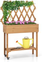 Powertec Garden Metalen Verhoogd Bed met 2 PU Wielen, A-Stock, 350 st. - Duitsland, Nieuw