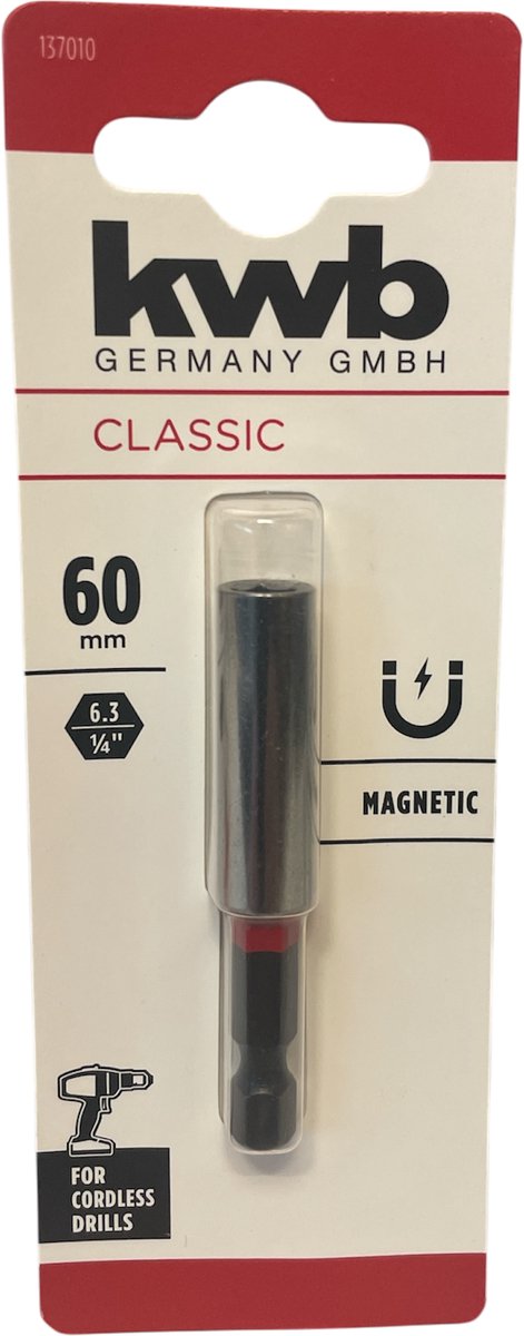 KWB bithouder magnetisch 1/4 x 60mm