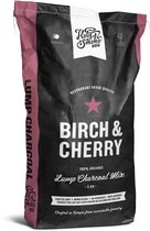 Bol.com Holy Smoke BBQ - Restaurant Grade Lump Charcoal Mix Birch / Cherry - 5KG - Houtskool aanbieding