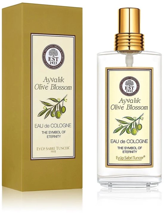 Eyüp Sabri Tuncer- Ayvalık Zeytin Çiçeği - Olijven - 150 ml Eau De Cologne – Glazen Fles