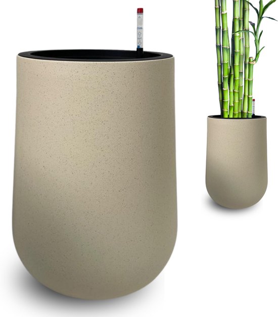 Jardinière Extérieure Grande Taille Avec Arrosage Automatique - Design Moderne Et Pratique - 2