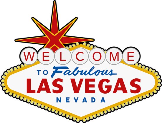 Panneaux USA - Panneau Las Vegas XL - 76 x 58 cm