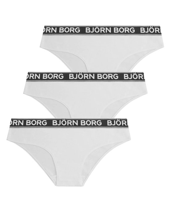 Björn Borg Ladies Cheeky Hipster 3 Pack Taille M Femme