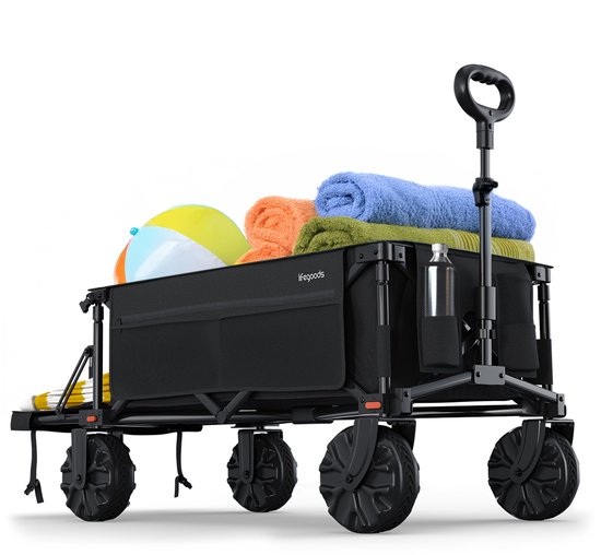 LifeGoods Opvouwbare Bolderkar