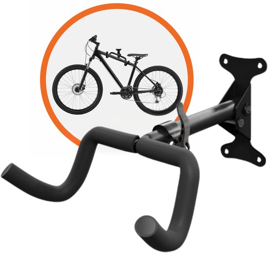 Fiets Ophangsysteem – Fiets muurbeugel - fiets haak - fiets ophangbeugel - fietsrek - Race fiets - Mountainbike - Max belading 45kg