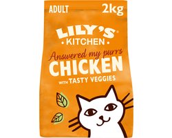 Lily's Kitchen - Kattenvoer - Droogvoer - Kip met Groenten - 4 x 2 kg