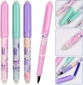 Gomme à effacer DISNEY Stitch, stylo à bille effaçable, encre bleue, édition scolaire