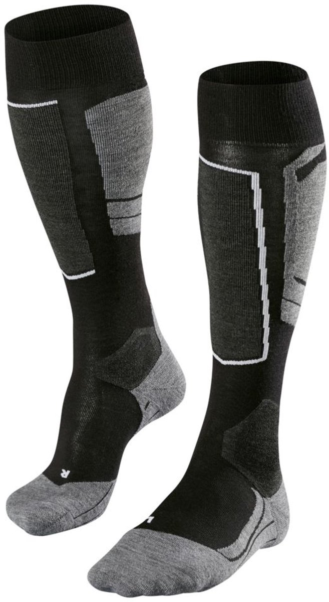 Falke SK4 Skisokken Dames – Wintersport Wintersport accessoires Skisokken Zwart