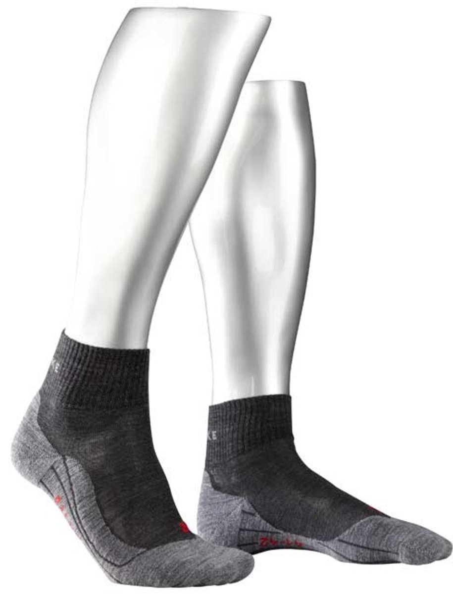 Falke TK5 Wander Short Women – Schoenen Wandelsokken Sokken 3180 Asfalto Mel