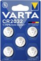 Varta CR 2032 - Lithium Knoopcel batterij - 3 Volt - 5 stuks
