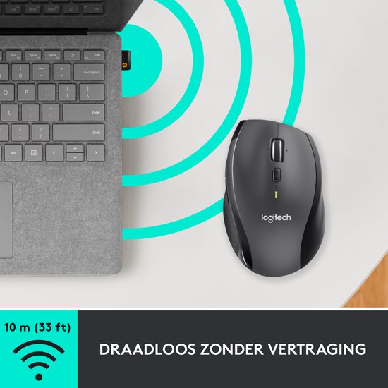 M705 Marathon Wireless Mouse, USB 2.4GHz