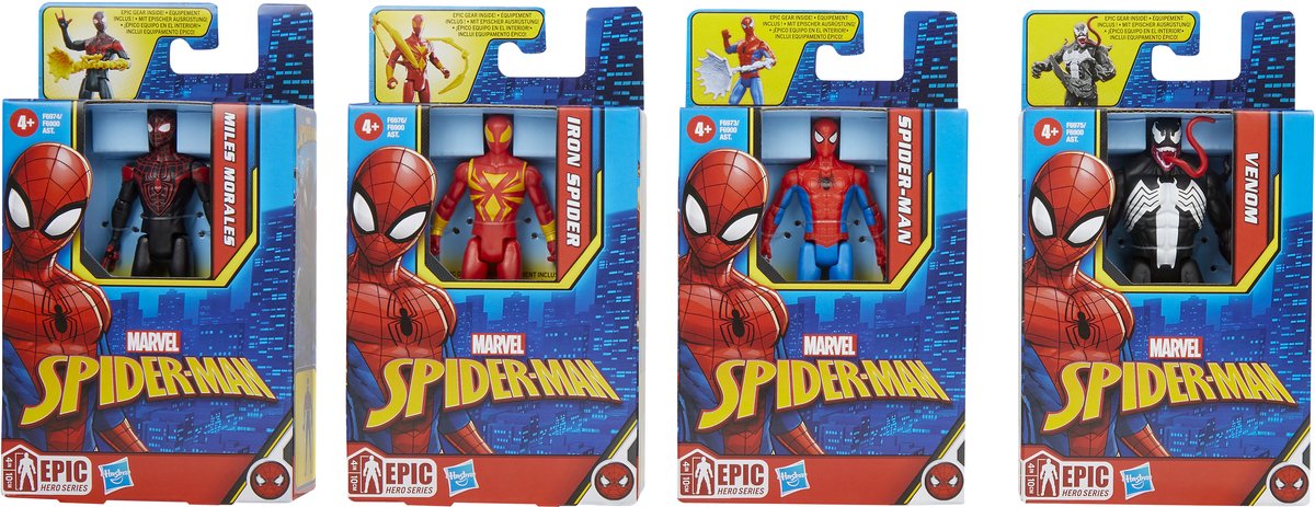 Marvel Spider-Man 10Cm Epic Hero Series Figuren.