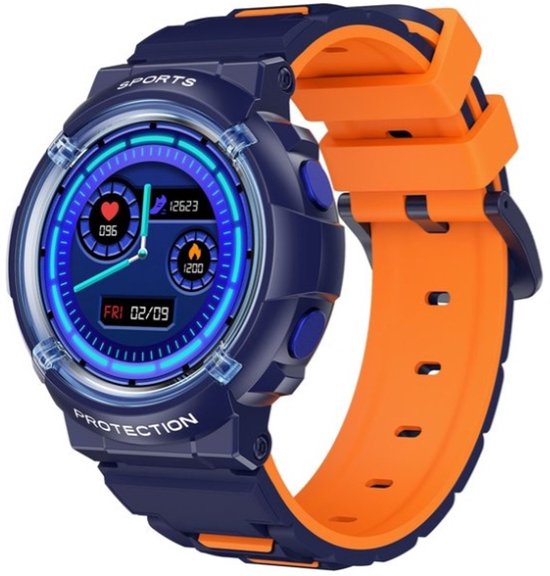 West Watches Smartwatch Kids Model Wave II Activity Tracker - Tieners/Kinderen - Rood