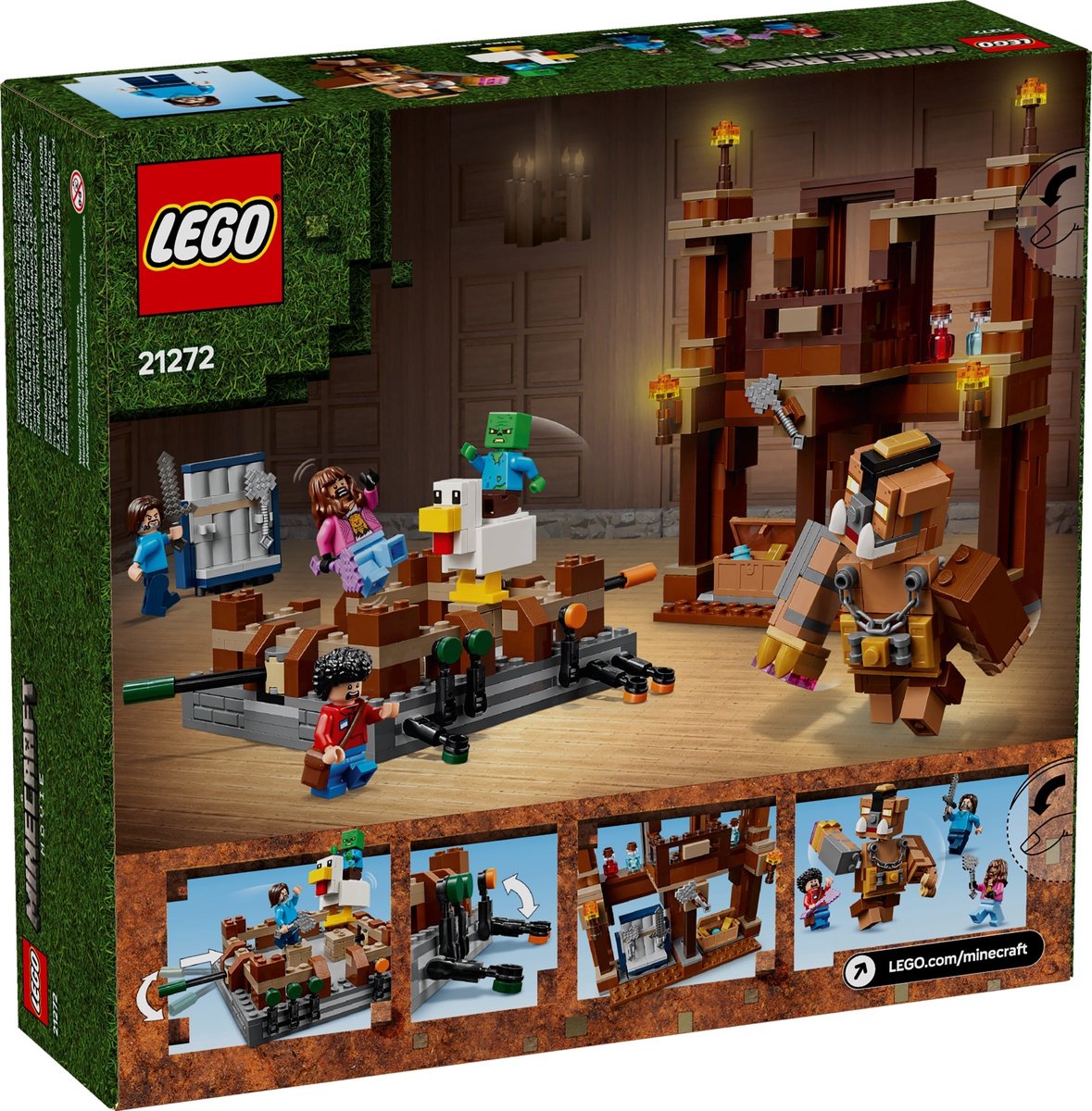 LEGO Minecraft De Arena bij het Boslandhuis - 21272 — afbeelding 3