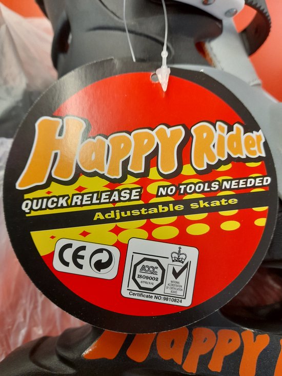 Happy Rider incline skates maat 28-31 Oranje/zwart | bol