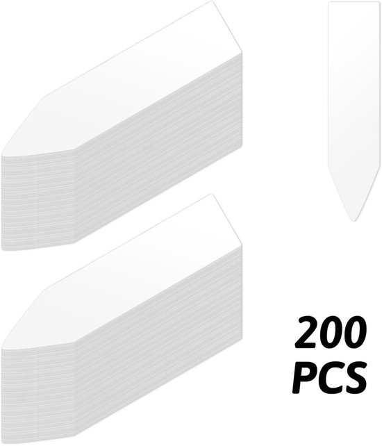 Steeketiketten 50 | wit | Garland Products | Jansen Zaden