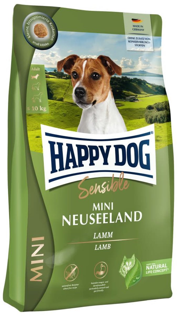 Happy Dog Happy Dog Sensible Mini Neuseeland 10 kg - Hond