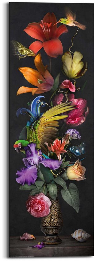 peinture vase à fleurs