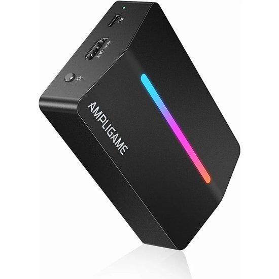 Fifine - V3 - Carte de Capture vidéo - HDMI 4K à 30 Hz - Enregistrement 1080p à 60 Hz - USB 3.0 - PlayStation, Xbox, Nintendo, Windows, MAC