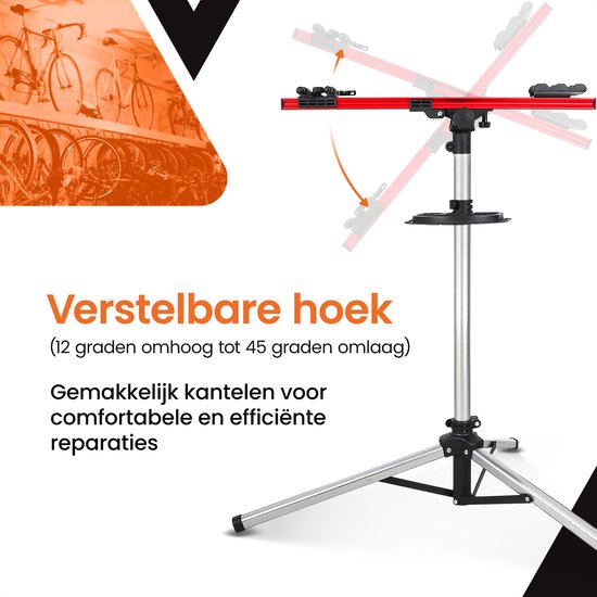 Fiets Montagestandaard Reparatiestandaard - Fietsstaander - Racefiets - Mountainbike - tot 35 KG - Professioneel van Fiets. — afbeelding 2