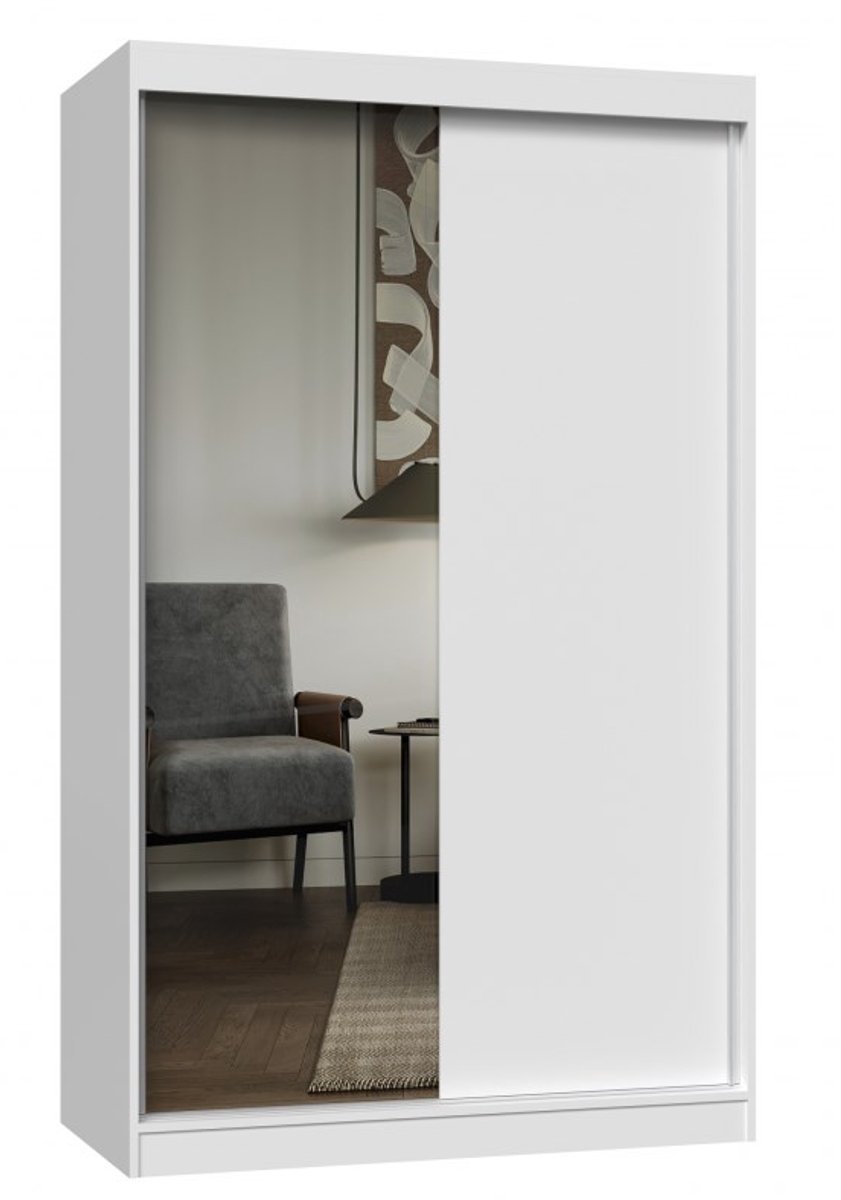 Kledingkast Iga 120 A/B WIT