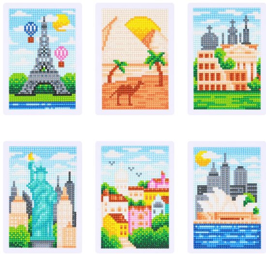 Diamond painting van Alice in wonderland in lijst