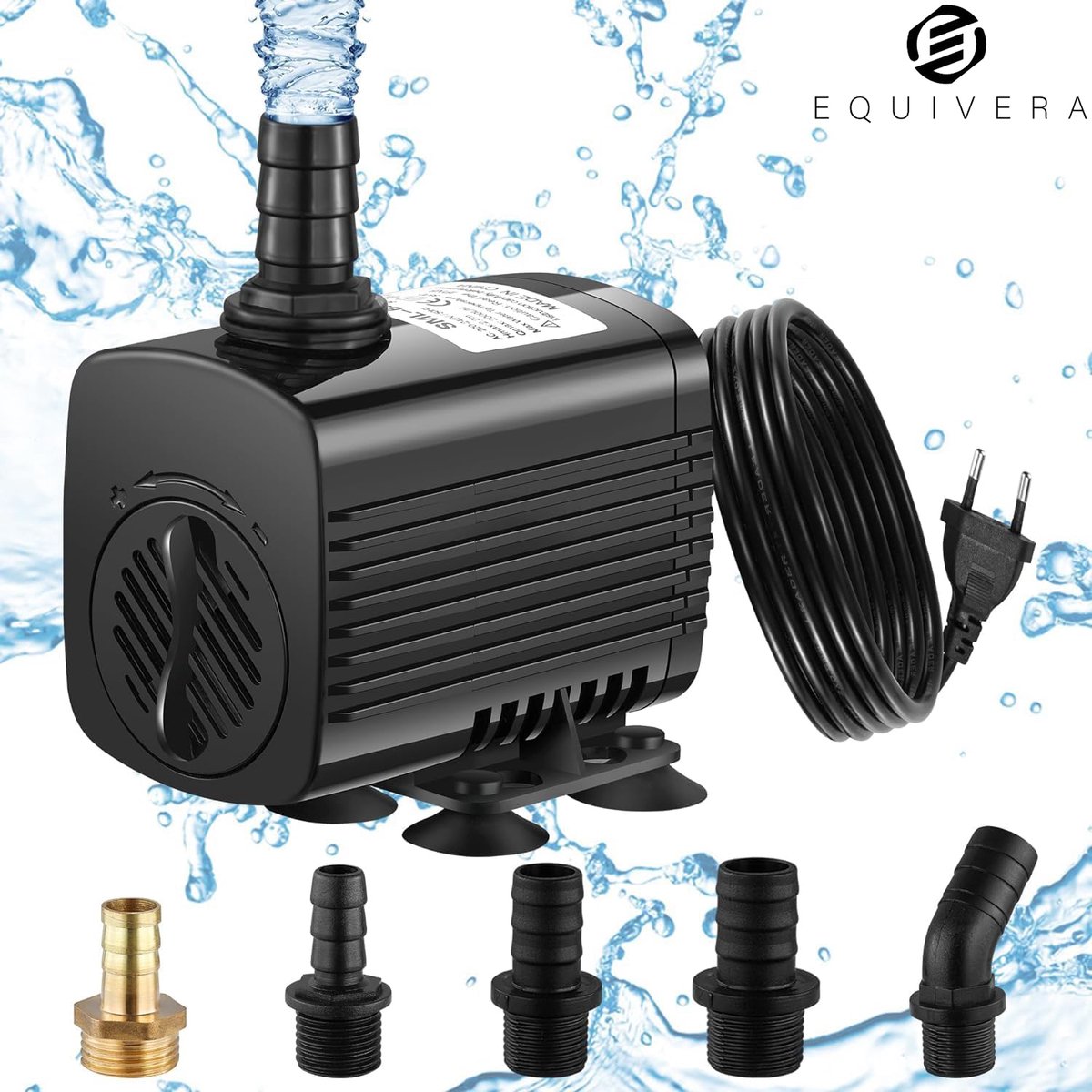 Equivera Dompelpomp - Dompelpomp Vuil Water - Vlakzuigpomp - Dompelpomp Vlakzuigpomp