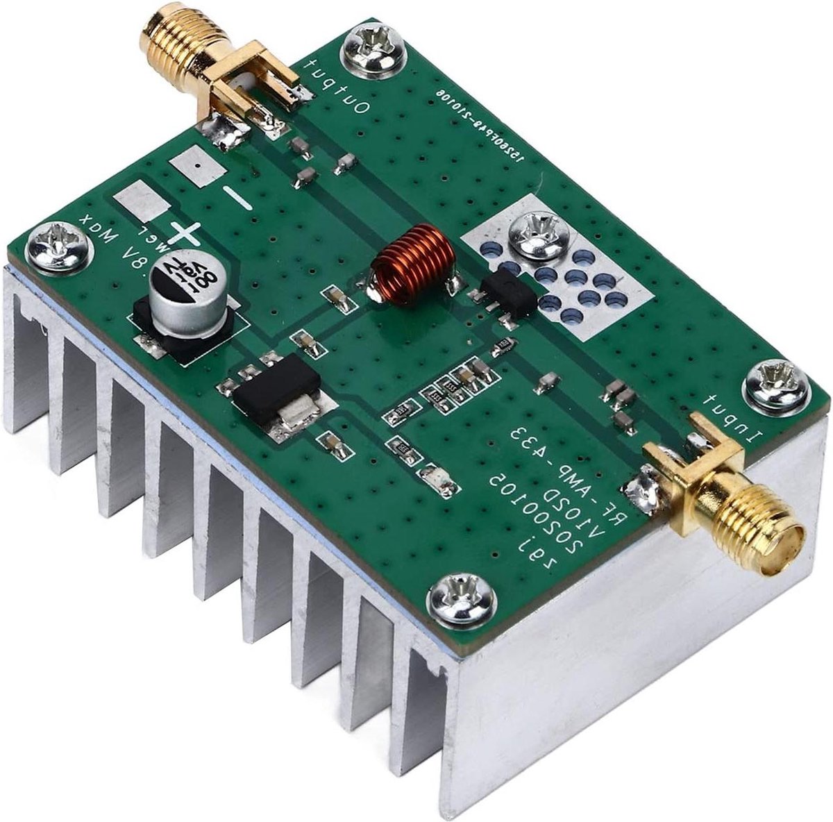 Eindversterker Board Hoge Frequentie RF Versterker Module 433MHz 8W - Digitale Versterker Module voor Afstandsbediening - Versterkingsoptie .