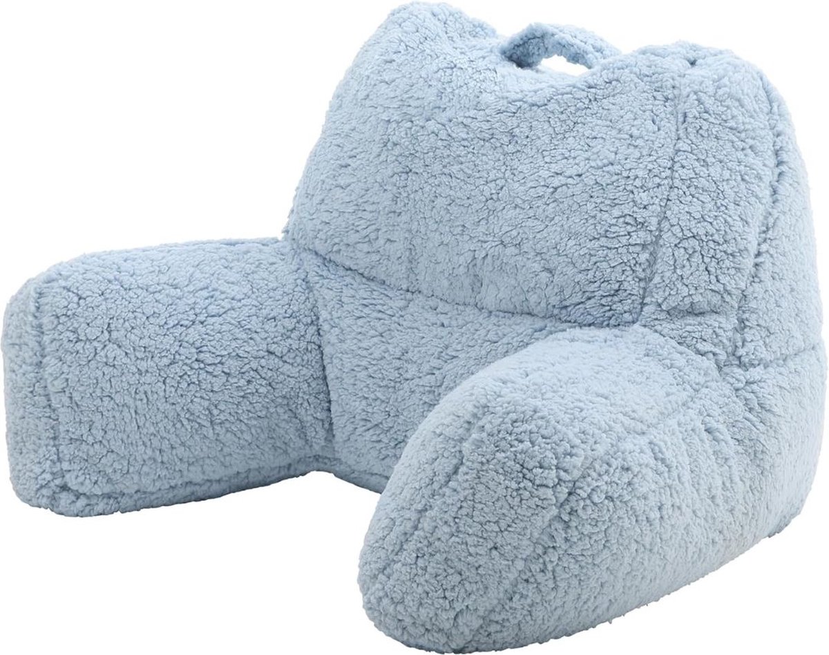 ApexArte® Leeskussen voor in Bed - Bookseat - Leeskussens voor Boeken - Blauw