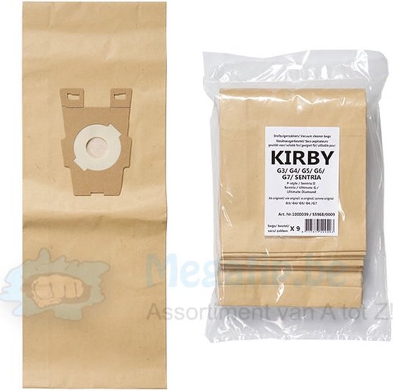 Alternative Kirby - Sacs d'aspirateur - 9 pièces