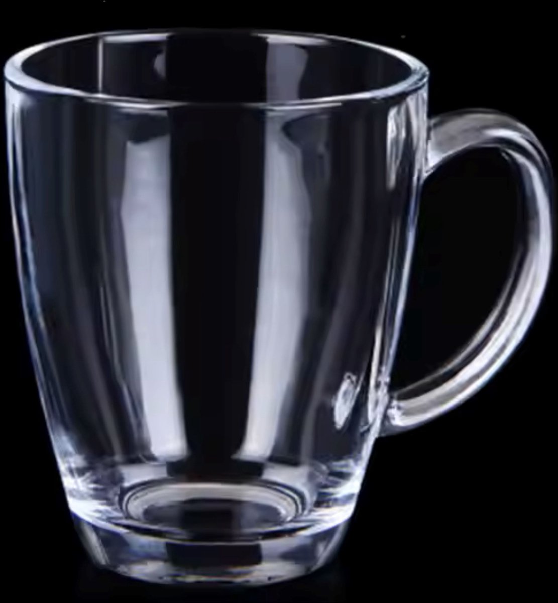 TuttoBello - Theeglazen met Oor - Set van 6 - 320ml - Theeglas