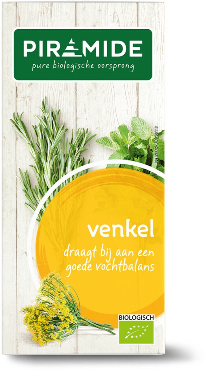 Piramide Kruidenthee Bio Venkel - 20 stuks