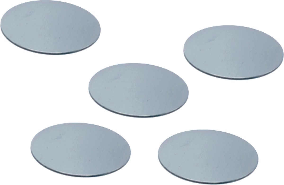 5x Magneet plaatjes voor de telefonische auto magneethouder