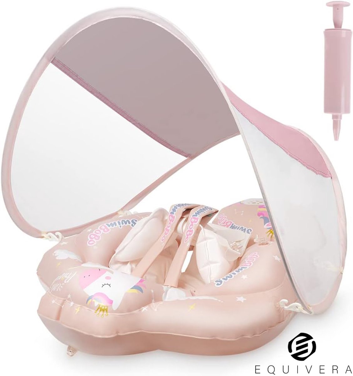 Equivera Zwemband Baby - Zwembandjes Baby - Baby Float - Zwemband Peuter
