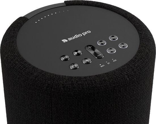 Audio Pro A10 MkII - Smart Multiroom Actieve Luidspreker - Draadloze WiFi & Bluetooth Luidspreker - Multiroom - Compact en Stijlvol - AirPlay 2 & Google Cast - Zwart van Audi — afbeelding 4