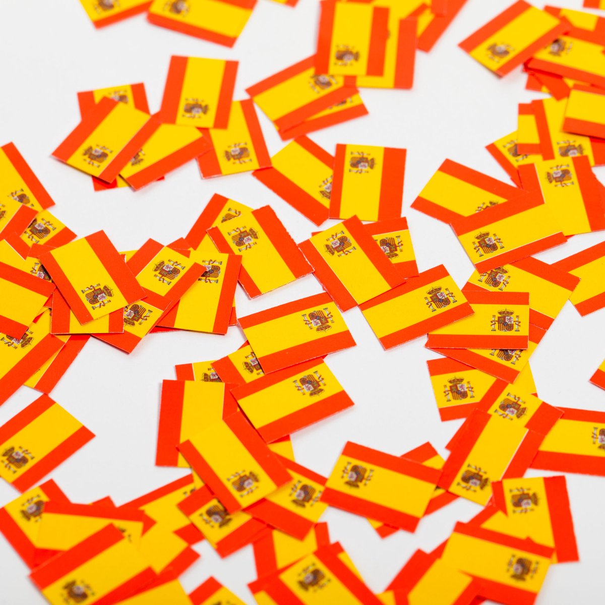 900 stuks Tafel confetti papier Spanje - Hapjes Cocktail Tapas Zomer Terras EK WK Voetbal Decoratie Tafelconfetti