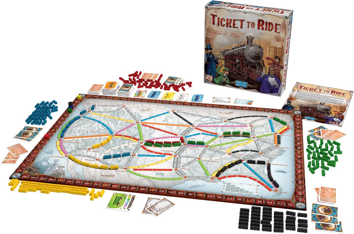 Ticket to Ride USA - NL — afbeelding 4