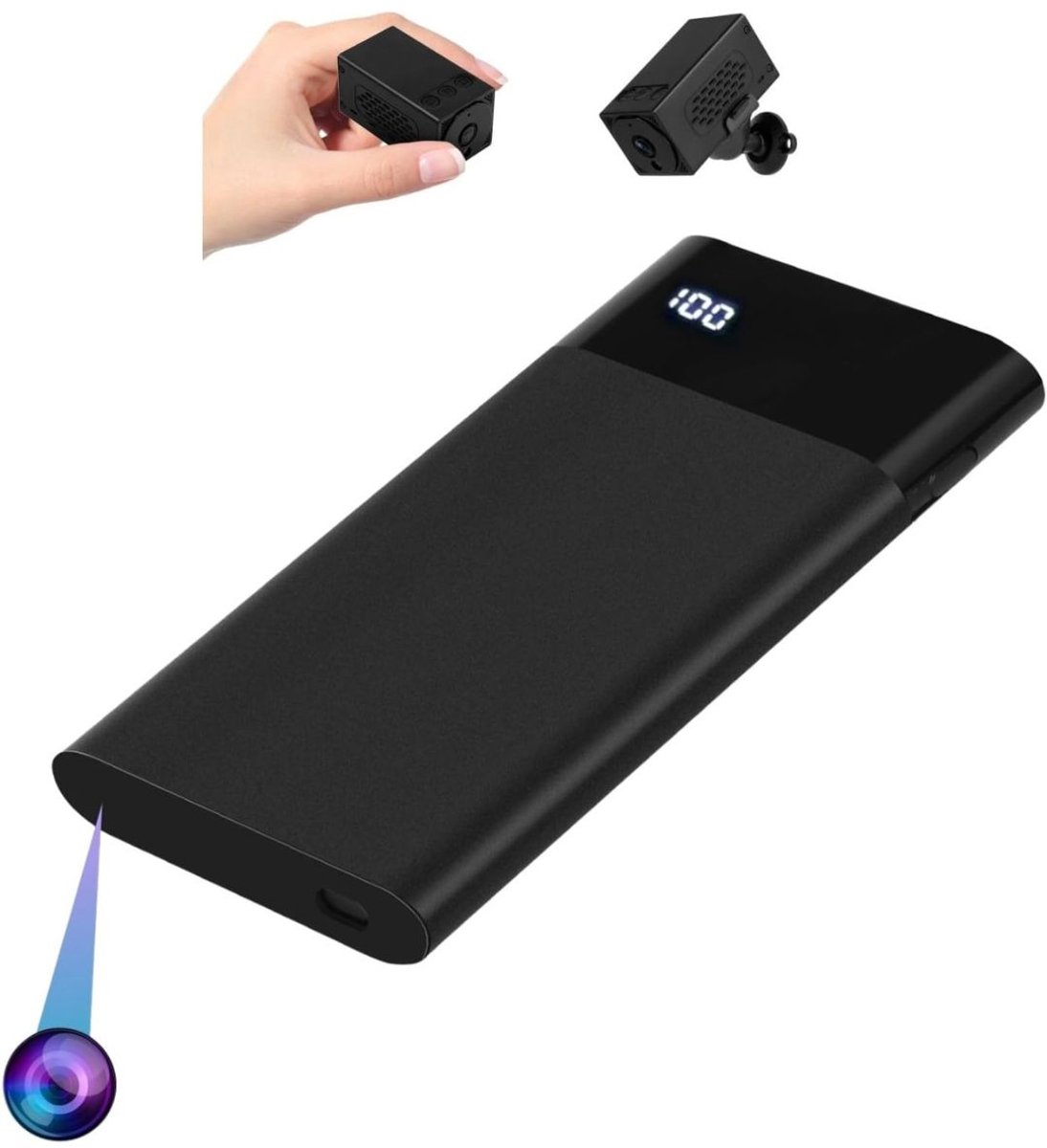 VELTRR® Spy Camera - Verborgen Beveiligingscamera - Recorder