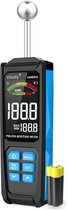 Visaly Pinless Vochtmeter VM810A Pro - Vochtmeter Muren - Grenswaarden & Alarm - Hout - Zonder Schade - Incl. Opbergcase & Batterijen