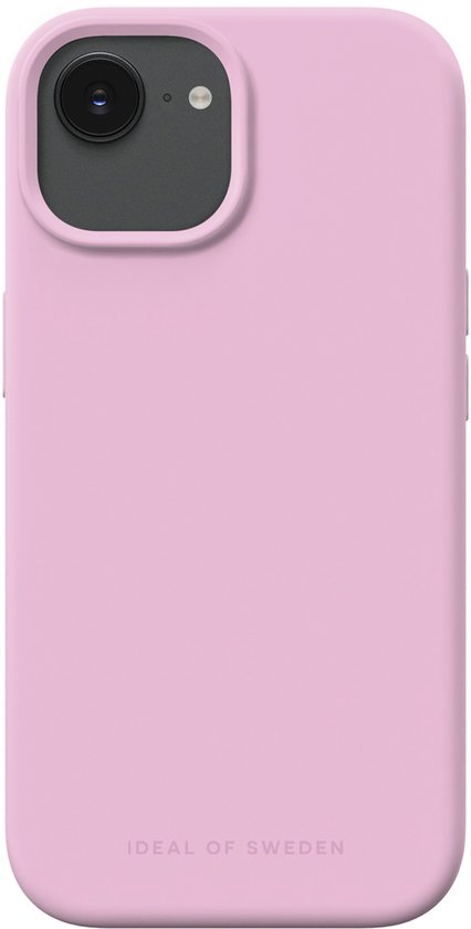Coque en silicone iDeal of Sweden pour iPhone 13/14/15/16e – Pink bonbon